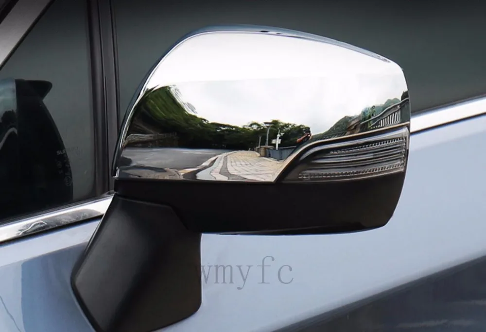 ABS chrome Side Rearview Mirror Cover Cap Trim For Subaru Forester 2013 2014 2015 2016 2017