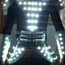 Lluminated костюм робота из светодиодов/lluminated светодиодный/светящееся платье/костюм со светящейся надписью