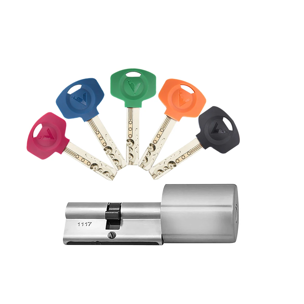 

Xiaomi Aqara Anti-theft Security Door Lock Core with 5 Keys Home Safety Practica Metal Security Lock Core