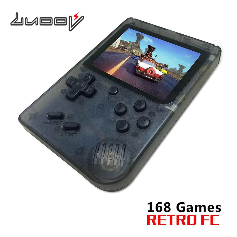 

LUOOV Nostalgic Player Built-in 168 Classic Games Video Game Console 8 Bit Retro Pocket Handheld Game Console Gift for Child