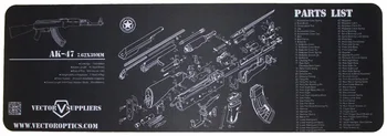 

Vector Optics 7.62 AK47 AK-47 36x12 Inch Gun Cleaning Bench Rubber Mat Accessory All Listing Printed