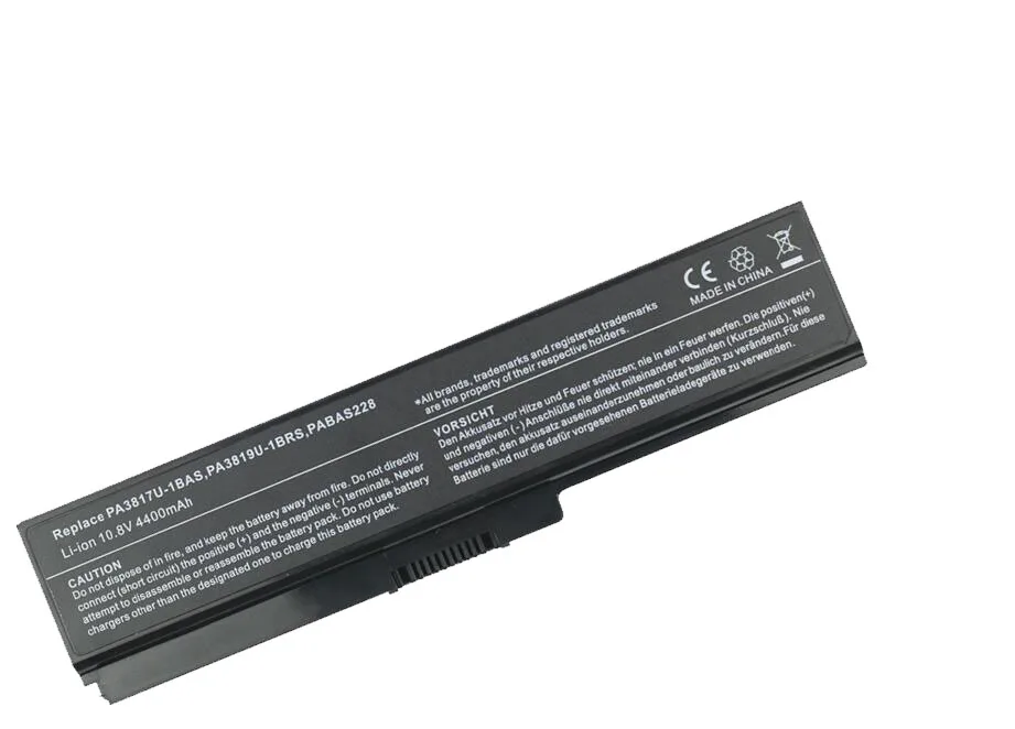 Ноутбук Батарея для TOSHIBA Satellite PA3817U-1BRS PA3816U-1BAS PA3818U-1BRS PABAS229 спутниковый C600 C640 C650 C660 C670