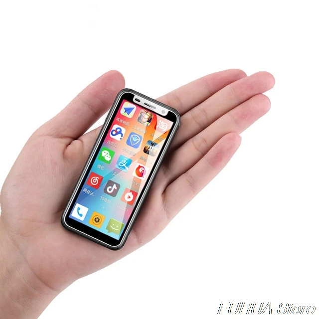 Супер мини смартфон Melrose 2019 ультра тонкий 3 4 дюймов MTK6739V 1 ГБ 8 Android отпечаток