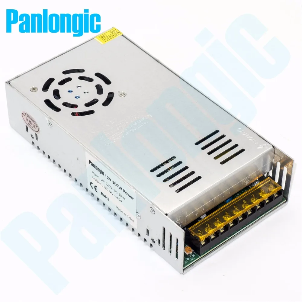 

Monitoring Power Switching Power 12V 41A 500W Switching Power Supply Driver for CCTV LED Strip Lights AC 110V 220V