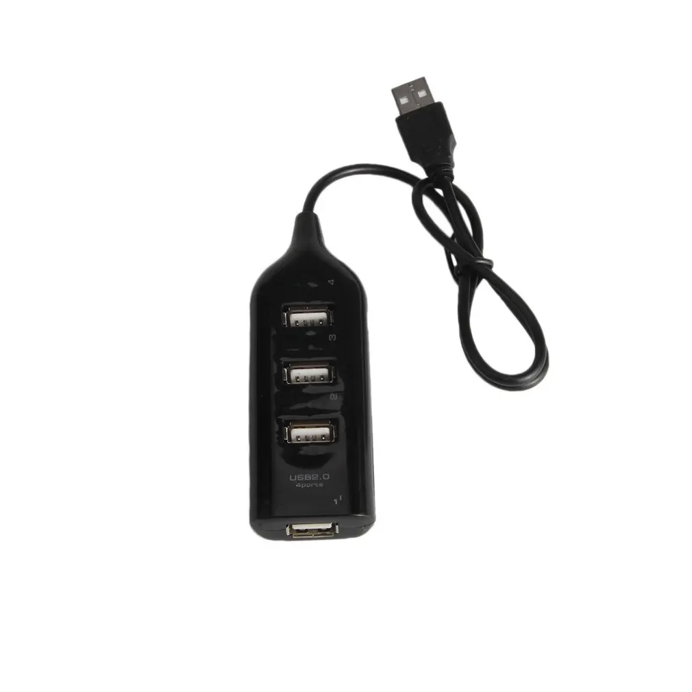 4 порта USB концентратор 2 0 в High Speed Трансмиссия переходник разветвитель