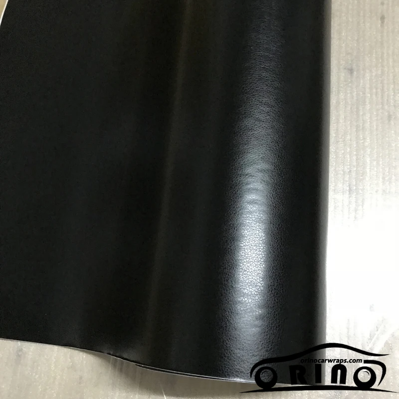 black leather vinyl film sticker-1