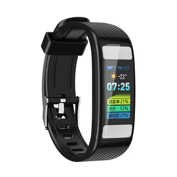 

New C33 Body fat Smart Bracelet 0.96'' HD Color Screen Heart Rate Monitor Bluetooth Step Counter Sport Watch Smart Band