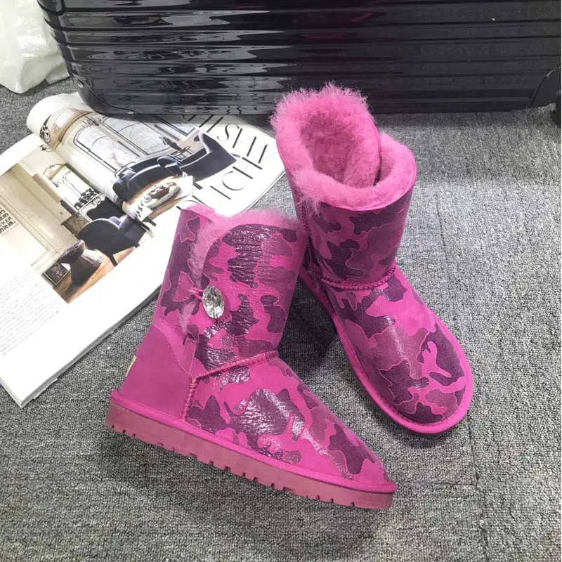 XDXUGG/Лидер продаж Обувь Женские ботинки Мягкие милые женские зимние без застежки