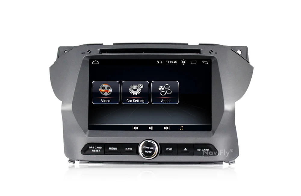 Excellent NaviFly Android 8.1 car multimedia player for Suzuki Alto Celerio 2009-2013 GPS Radio Audio DVD BT wifi FM RDS 1080P HD 12