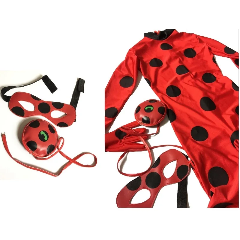 boneca lady bug miraculous costumes halloween miraculous ladybug romper costume kids cosplay