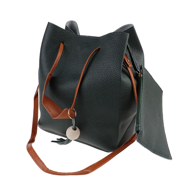 1PC Women Lady Tassels Bags Purse Shoulder Handbag Tote Messenger Satchel Bags With Wallet Tote Purse