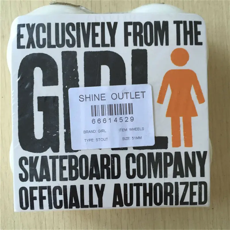 Girl Skateboard wheels 51 mm (1)