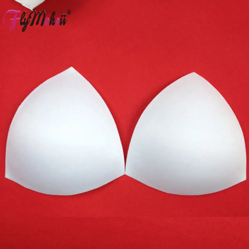 

Machee 10pairs/Lot Women Intimates Accessories Triangle Sponge Swimsuit Breast Push Up Padding Chest Enhancers Bra Foam Inserts