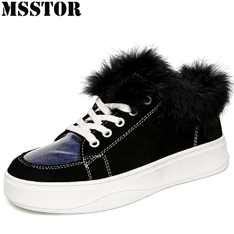

MSSTOR Winter Skateboarding Shoes Woman Brand Athletic Walking Sport Shoes For Women Casual Fashion Flat With Ladies Sneakers
