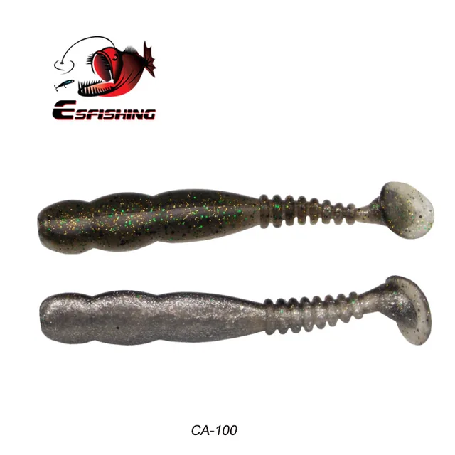 ESFISHING Hot Lure Rock Viber Shad 50mm 95mm 0.5g 8g Rock Shiner Fishing Lures Sea Bait Soft Lure Trout Bream Bait Pesca CA100DC