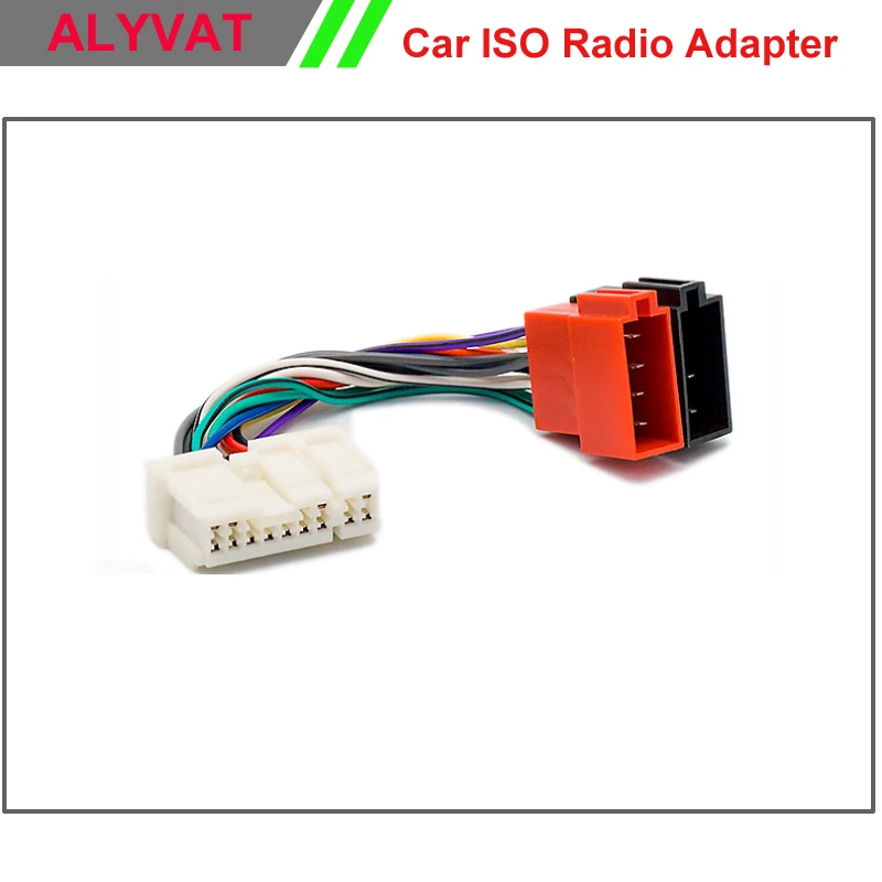 

Car ISO radio Adapter Connector For Nissan Almera Premiera Micra Terrano Vanette X-Trail Wiring Harness Auto Radio Plug Wire