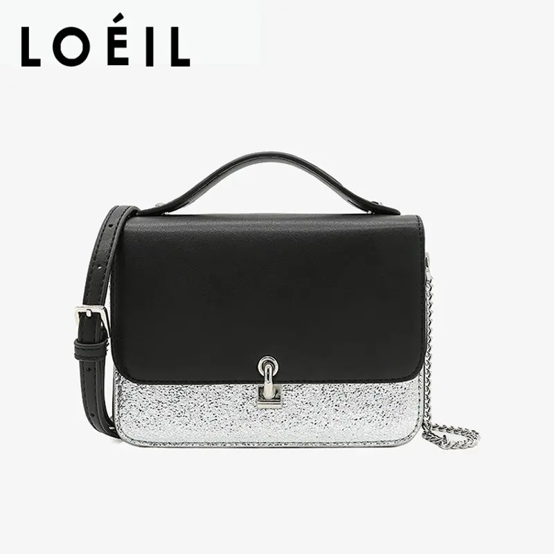 

2018 new fashion sports casual ladies leather shoulder bag slung handbag small square bag
