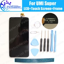 UMI Super LCD Display + Touch Screen Digitizer + Frame Assembly 100% ursprüngliche Neue LCD + Touch Digitizer für UMI Super + Werkzeuge