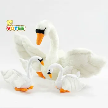 cute white swan plush toy simulation swan doll birthday gift 60cm or 30cm VOTEE larggest size 170cm simulation tiger yellow or white prone tiger plush toy surprised birthday gift w5490