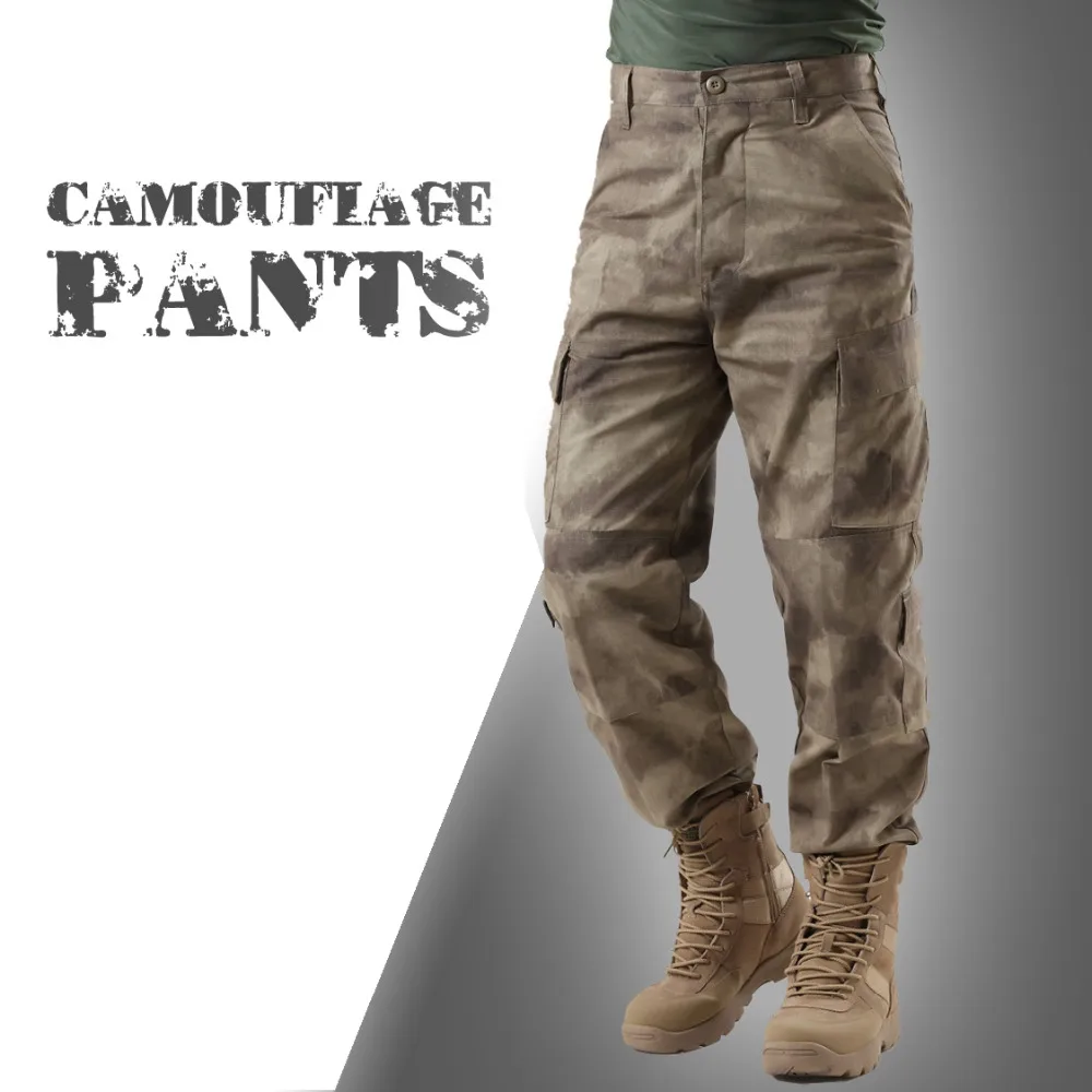 

Men's Tactical Military Lightweight Assault Combat Rip-stop Pants ACU AU FG Multicam Camo Trouser