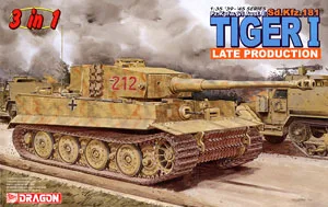 Модель в масштабе 1/35 дракон 6253 Pz.Kpfw.VI Ausf.E 6 тяжелый истребитель тигр лета