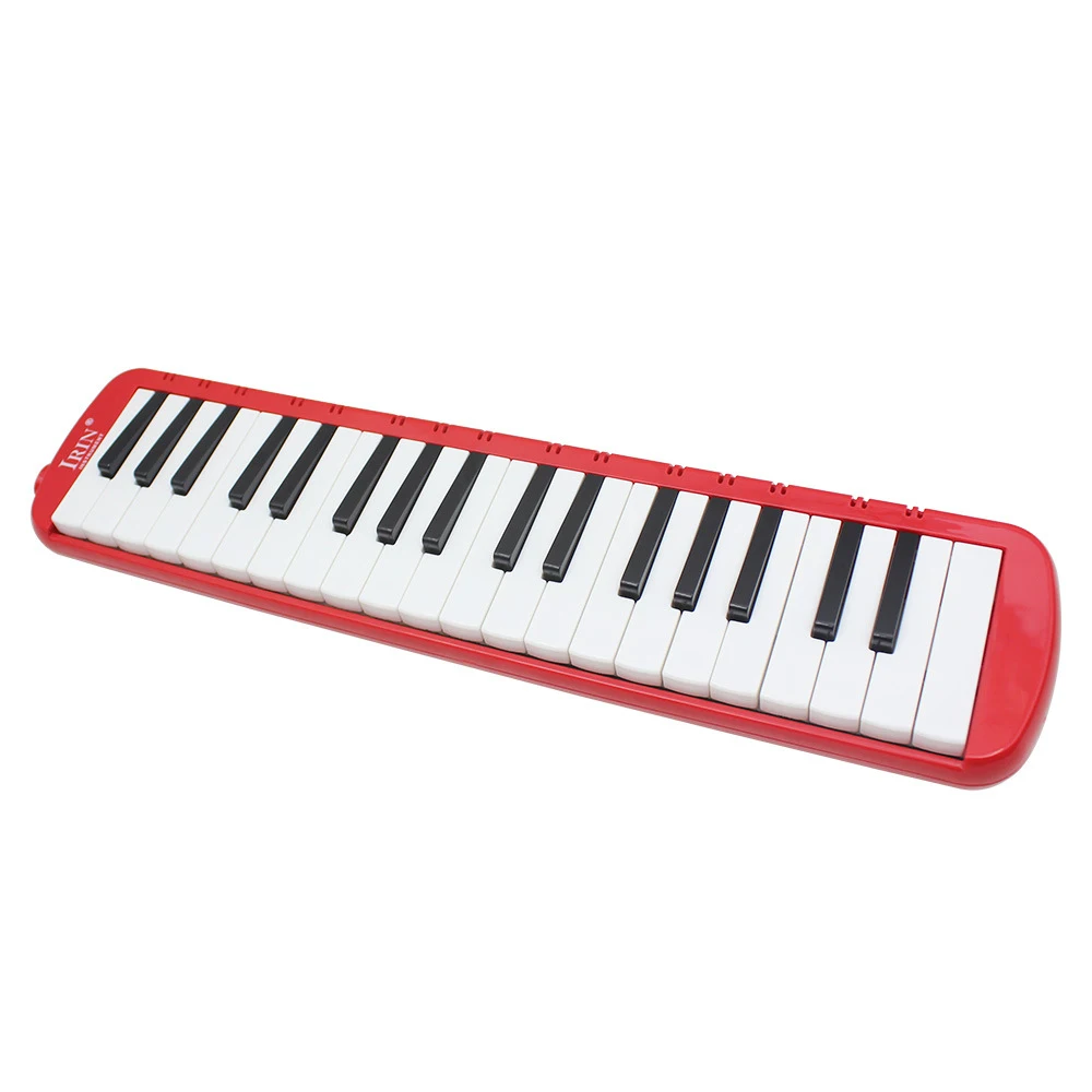 

37 Piano Keys Melodica Red Color with Carrying Bag Musical Instrument for Music Lovers Beginners Gift Exquisite Workmanship