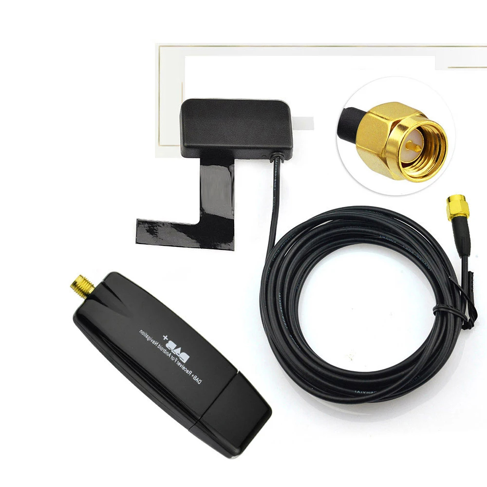

Portable Car USB DAB Radio Receiver Adapter Android Navigation Car Player Applicable Special For European Standard Digital Radio
