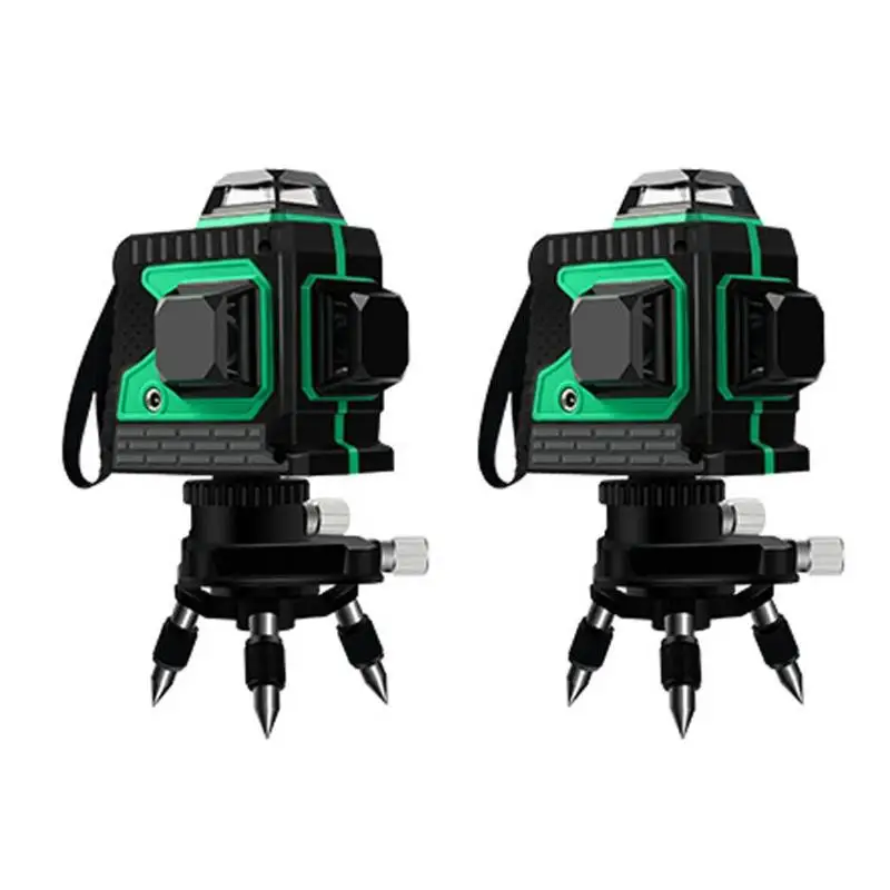 

12 Lines 3D Infrared Precision Green Beam 360 Vertical Horizontal Self-leveling Device Laser Level Instruments Measuring Tool