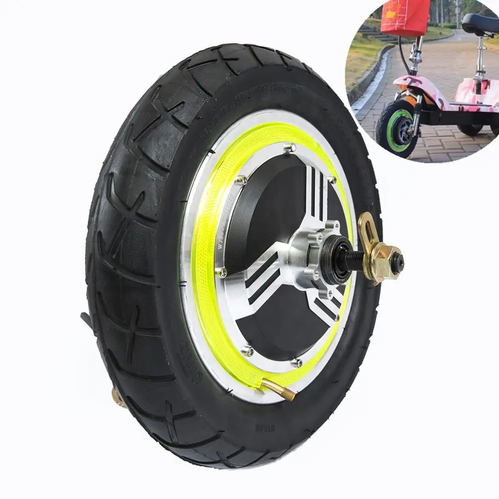 24v 36v 48v BLDC Front Rear Drive Hub Motor 12" Pneumatic ...