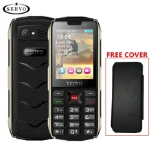 SERVO H8 Mobile Phone 2.8inch 4 SIM card 4 standby Bluetooth Flashlight GPRS 3000mAh Power Bank Phone Russian Language keyboard