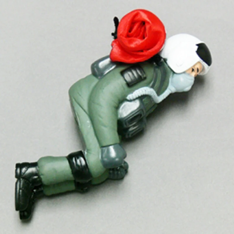 Painted Plastic Pilot with Drag Parachute For LX A10 Warthog RC Airplane | Игрушки и хобби