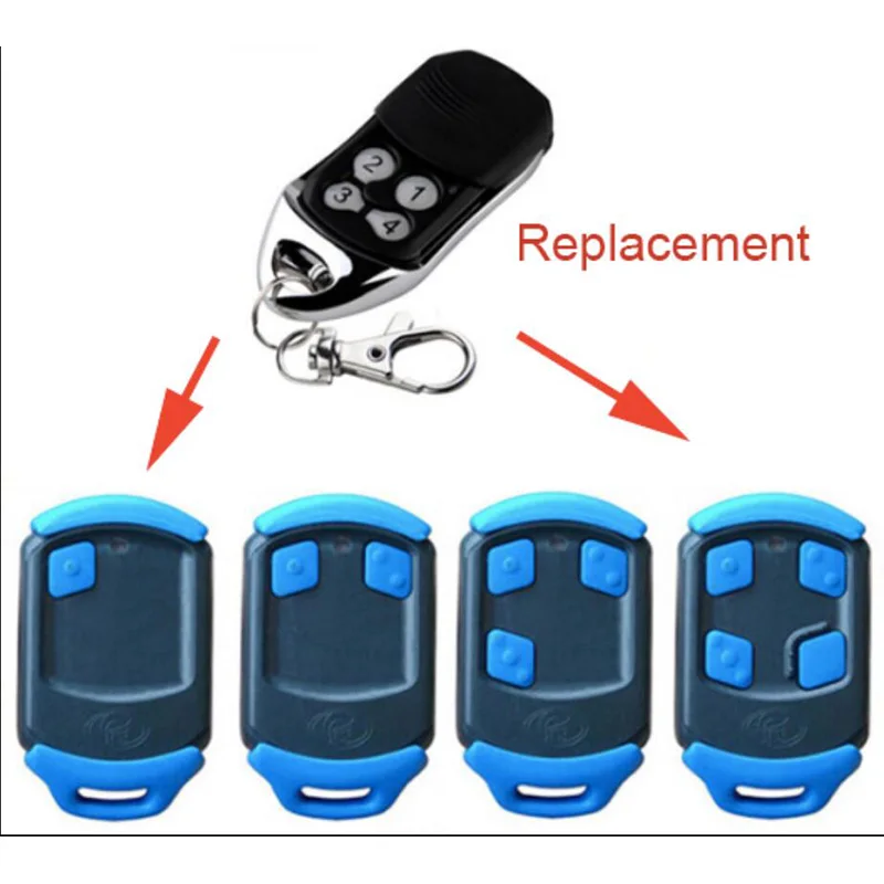 

2pieces The remote replace For NOVA garage door remote 433,92MHZ fine