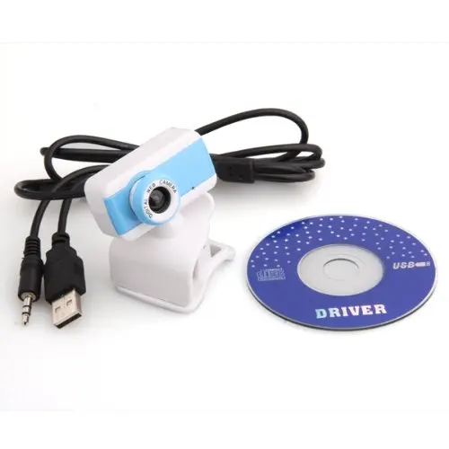 USB клип 50,0 мегапиксельная веб-камера Веб-камера с микрофоном синий белый для ПК ноутбука