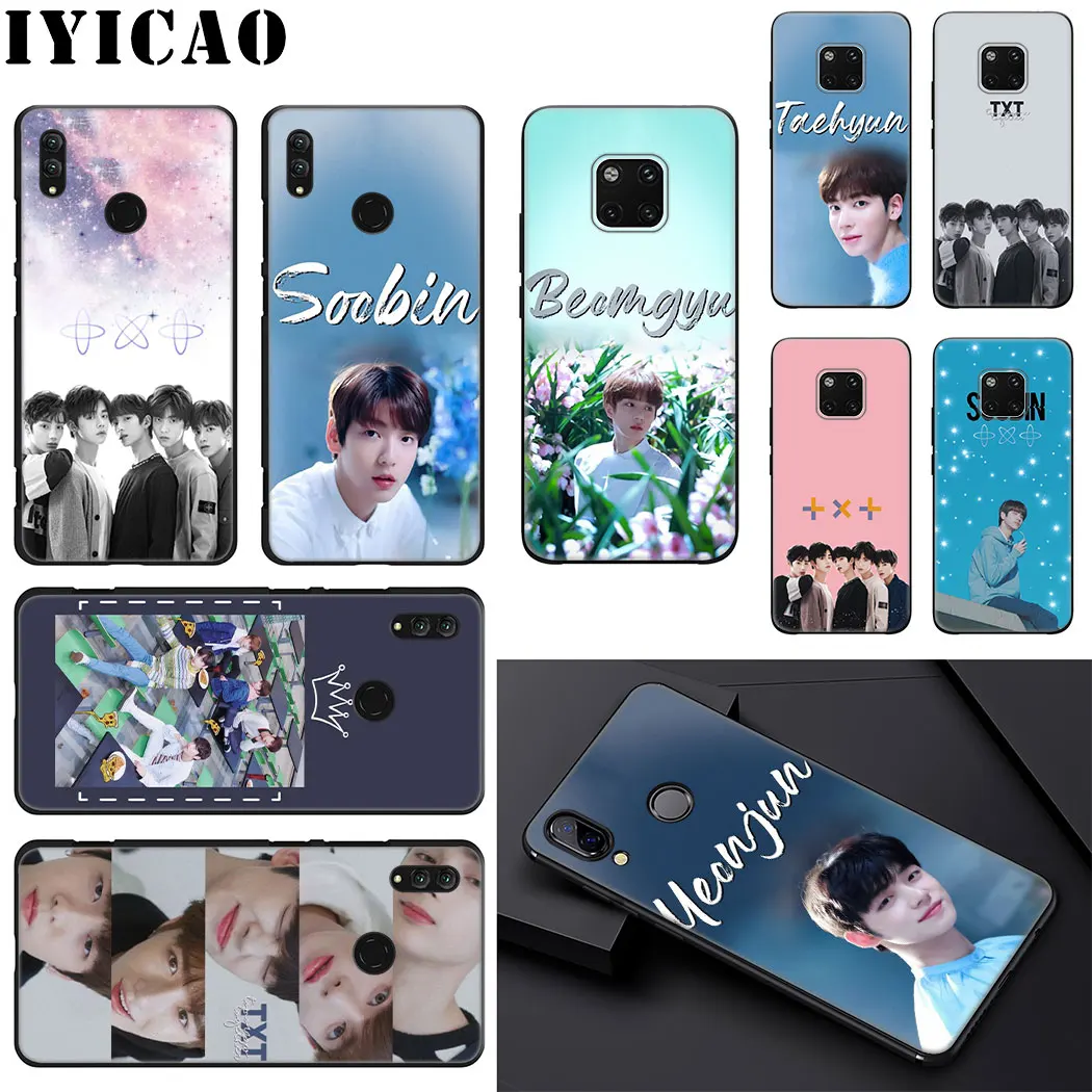 IYICAO TXT Soft Phone Case for Huawei Mate 10 20 Lite Pro Nova 2i 3 3i 4 Cover |
