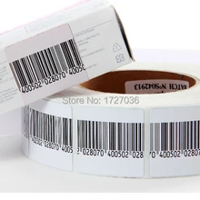 DHL Высокая чувствительность eas РФ 8.2 мГц мягкие этикетки штрих-кода 3*4 см 4*4 см