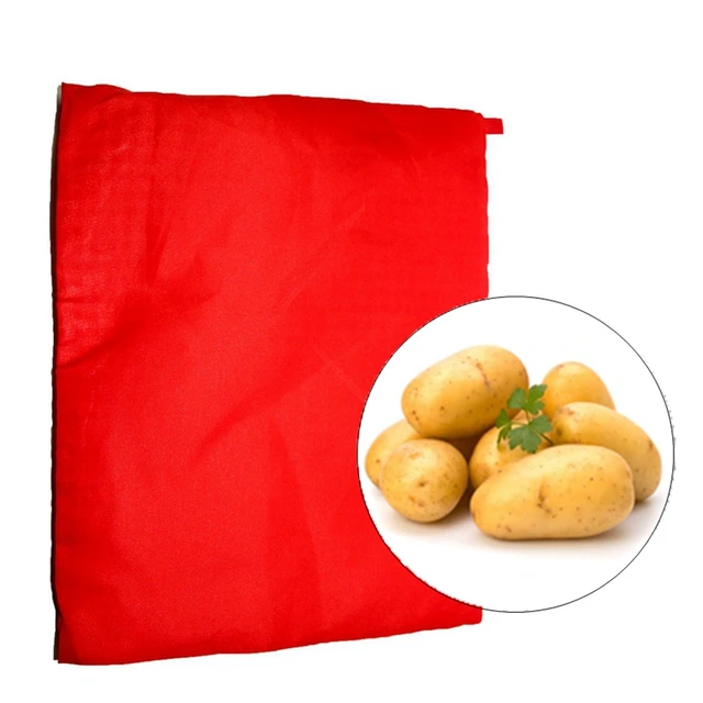 1PC New Red Washable Cooker Bag Baked Potato Microwave Oven Cooking