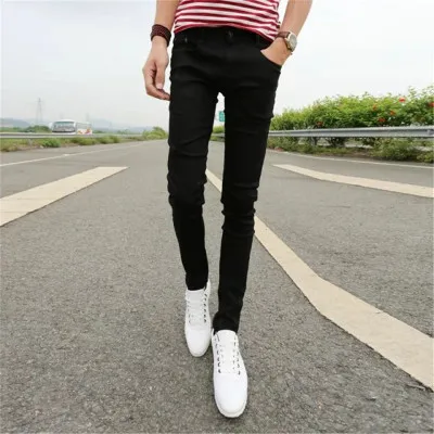 Корейская версия трендовых повседневных брюк мужские тонкие прямые брюки со свободными мужскими брюками мужские тонкие летние брюки SP101