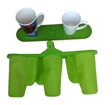 Taza Taza DEL ENVÍO Pinza Accesorio Taza De Caucho De Silicona Para 3 unids 12 oz/17 oz Latte Tazas 3D sublimación