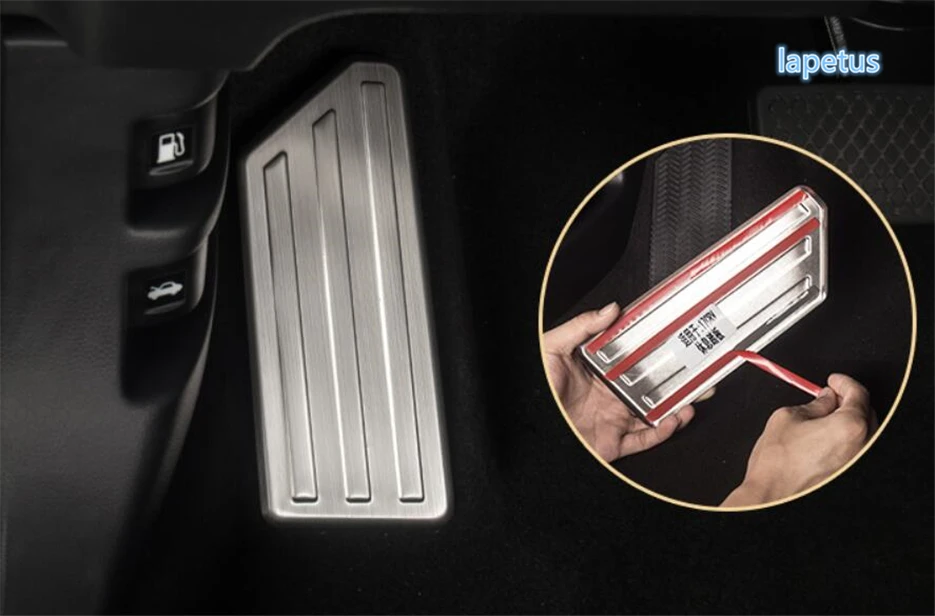 

Lapetus Left Foot Rest Footrest Pedal Plate Decoration Frame Cover Trim Stainless Steel Fit For Honda CRV CR-V 2017 2018 2019