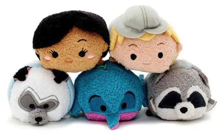 

Tsum Mini Plush Pocahontas Princess John Smith Flit Bird Meeko Smartphone Screen Cleaner Toys Gift Collectable