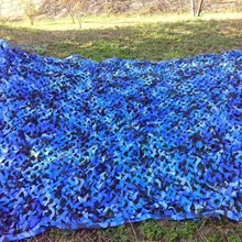 4x4 м Военная синяя камуфляжная сетка 210D ткань Оксфорд Солнцезащитная палатка Камуфляжная сетка для охоты кемпинга украшение дома