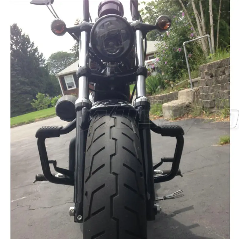 

Front Engine Guard Crash Bar For 2004 - 2012 Harley Sportster Nightster Custom XL 883 883L 883R XL883 1200 XR1200 XL1200 Chrome