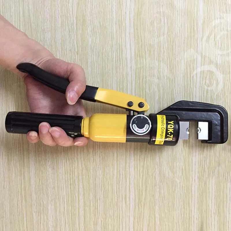 

Hydraulic Crimping Tool Hydraulic Crimping Plier Hydraulic Compression Tool YQK-70 Range 4-70MM2 with good quality CP250