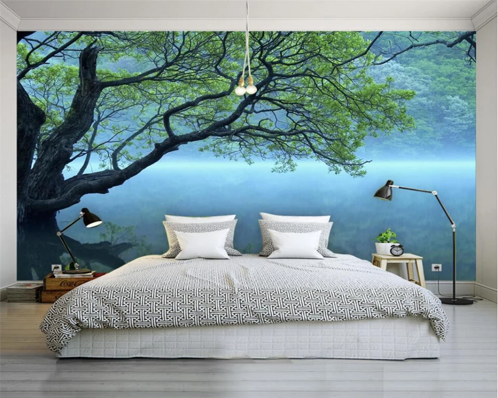 Beibehang Nach Foto Tapete Moderne 3d Tapete Baum Landschaft Kunst Design Schlafzimmer Buro Wohnzimmer Tapete Fur Wande 3d Wallpaper For Walls 3d Wallpaper Modern 3d3d Wallpaper Aliexpress