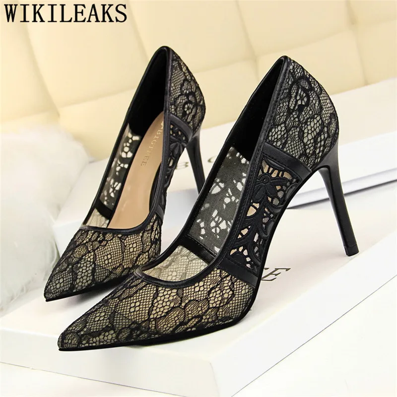 

women high heels dress shoes women bigtree shoes lace sexy black heels pumps women shoes fetish high heels chaussures femme buty