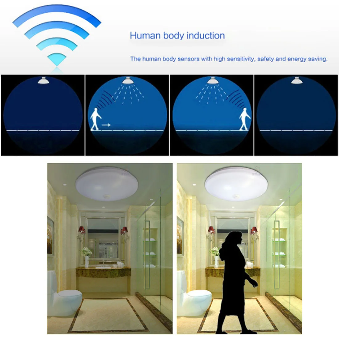 1pcs IR Infrared Module Body Sensor Intelligent Light Motion Sensing