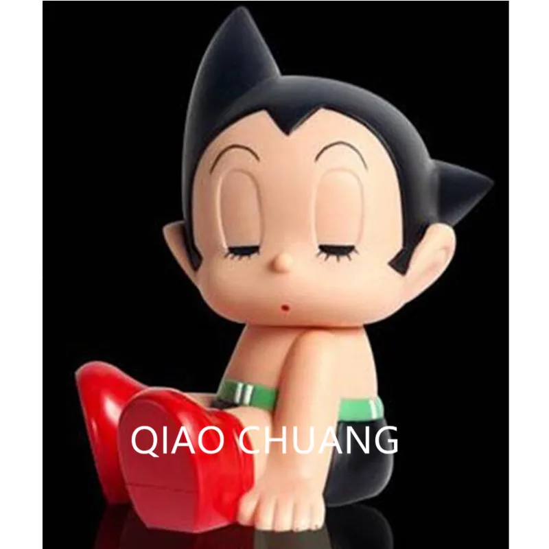 Аниме Osamu Tezuka Tetsuwan Atom Saving Box 2 шт. версия Q Smile And Close Your Eyes Astroboy ПВХ экшн фигурки