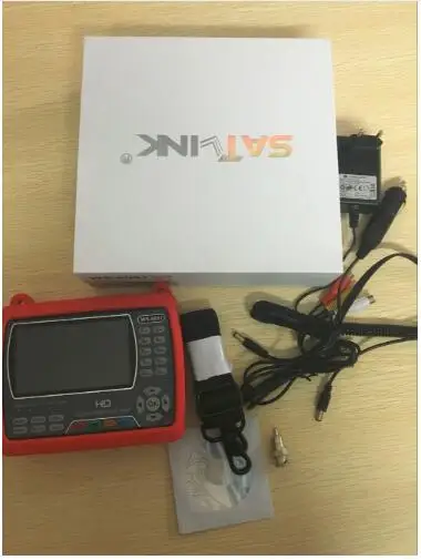 Satlink WS 6951 ручной искатель dvb s2 4 3 'на тонкопленочных транзисторах на
