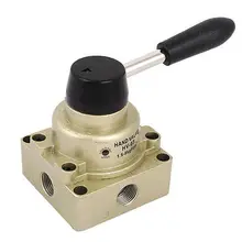 HV-03 Воздуха 3 Позиция 4 Порт Руководство Ручной Клапан Переключения