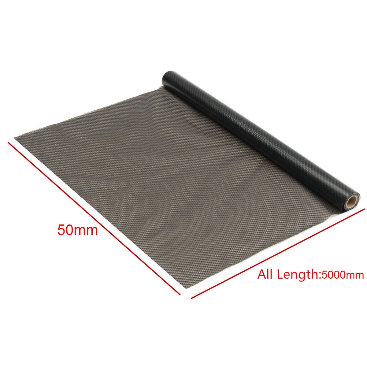 Black Water Transfer Dipping Printing Hydrographic Film Mayitr Carbon Fiber Texture Decorative Films for Auto DIY 50*500cm